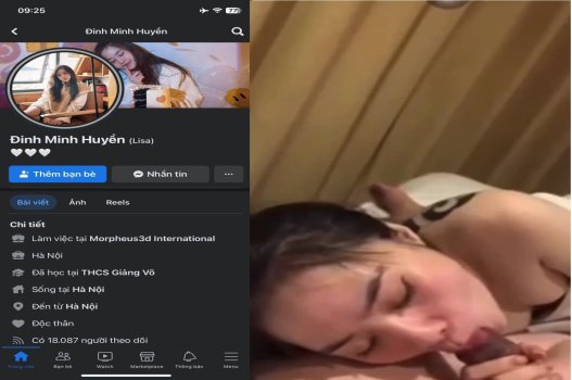 Sex BJ Đinh Thị Minh Huyền sướng hết ý