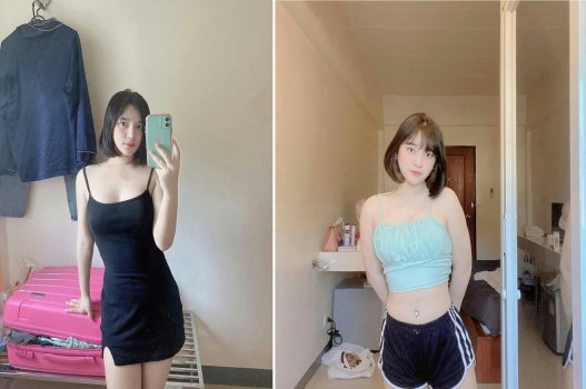 Tóc ngắn đáng yêu vụng trộm với đồng nghiệp